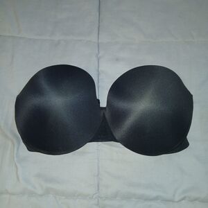 Maidenform Sleek Black Strapless Bra